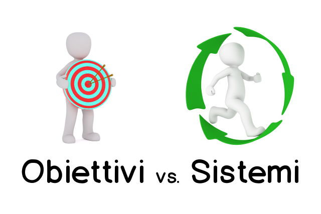 La differenza tra obiettivi e sistemi Goals vs Systems - Obiettivi contro sistemi